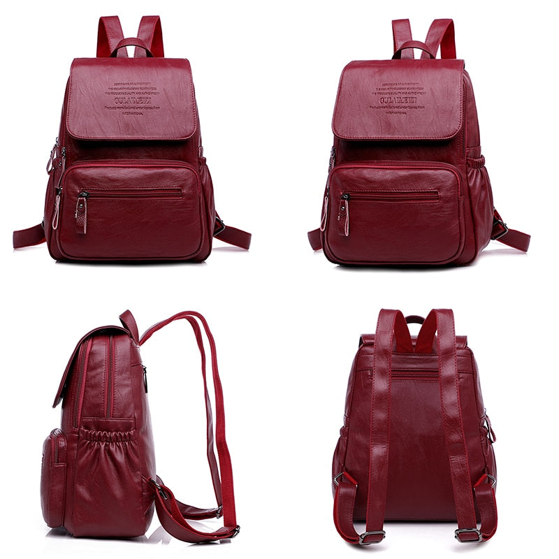 Leather Backpack