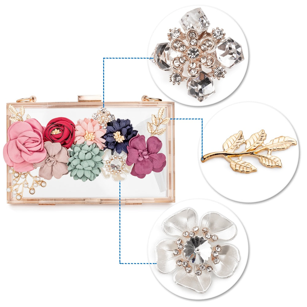 Floral Elegant Clutch