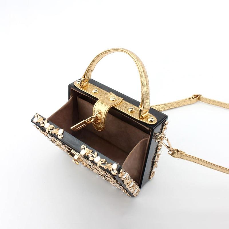 Luxury Floral Patterned Handbag