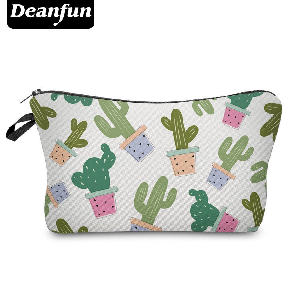 Cactus 3D Printed Cosmetic Bag