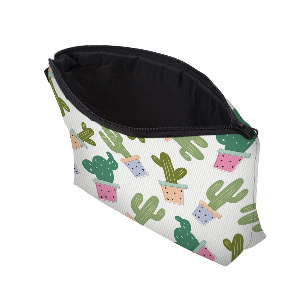 Cactus 3D Printed Cosmetic Bag
