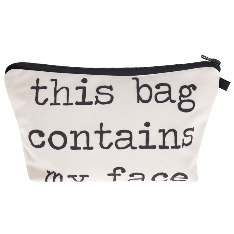 Printed Cosmetic Bag