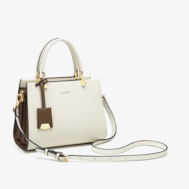 Luxury Leather Shoulder Tote Bag