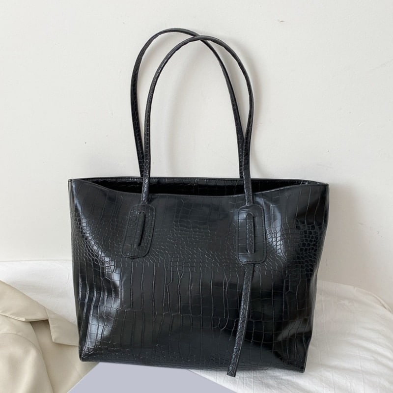 Alligator Leather Shoulder Bag