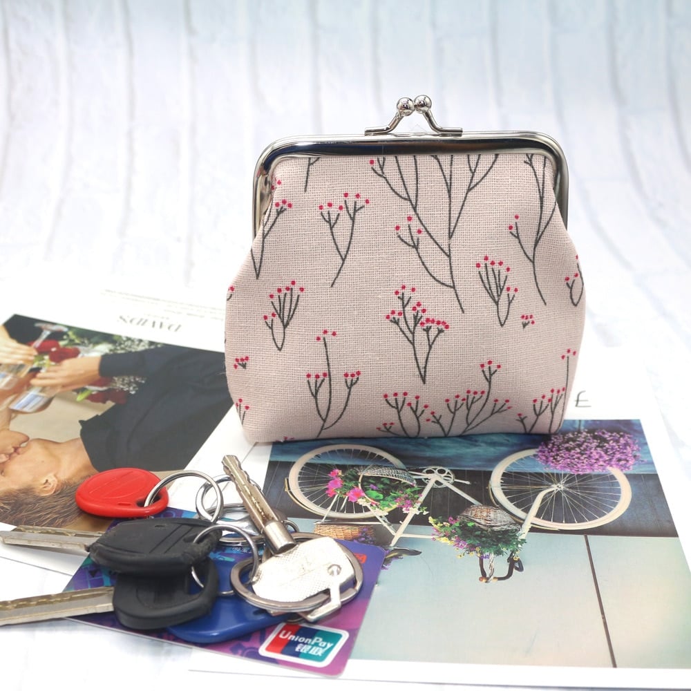 Cute Style Cotton Purse