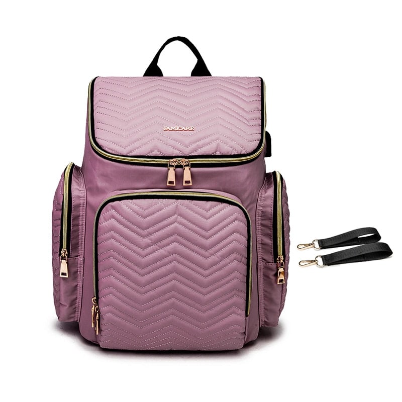 Embroidered Diaper Bag