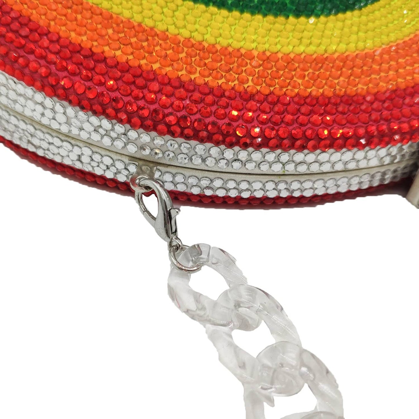 Crystal Rainbow Clutch