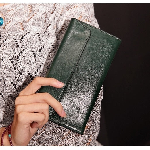 Elegant Slim Leather Wallet
