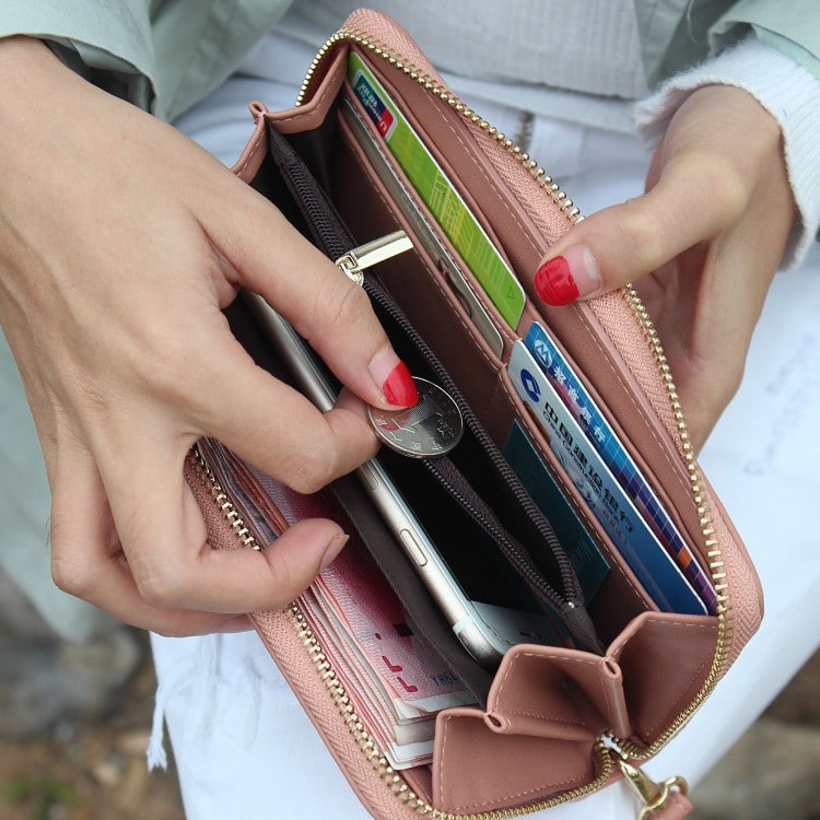 Geometric Wristband Wallet