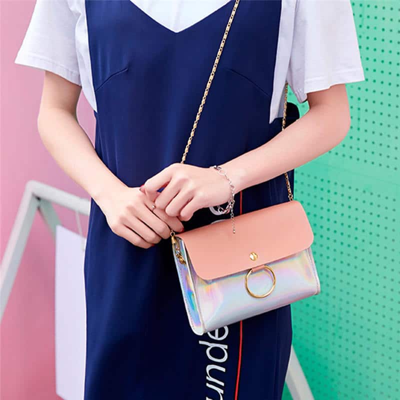 Holographic Mini Crossbody Bag
