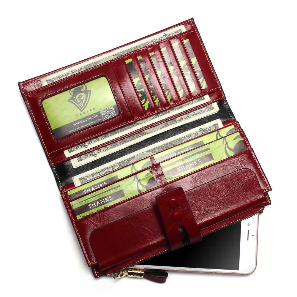 Genuine Leather Clutch Wallet