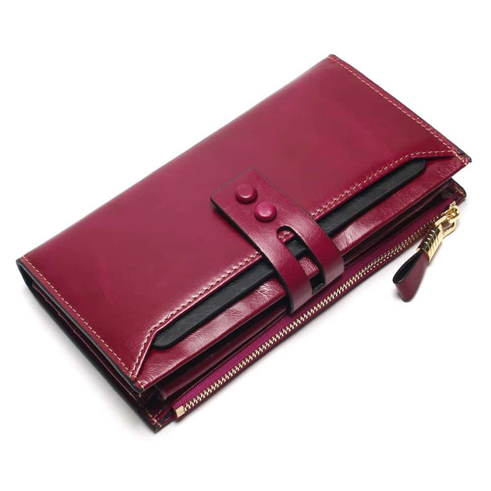 Genuine Leather Clutch Wallet