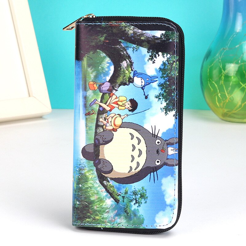 Soft Cat Printed Long Wallets