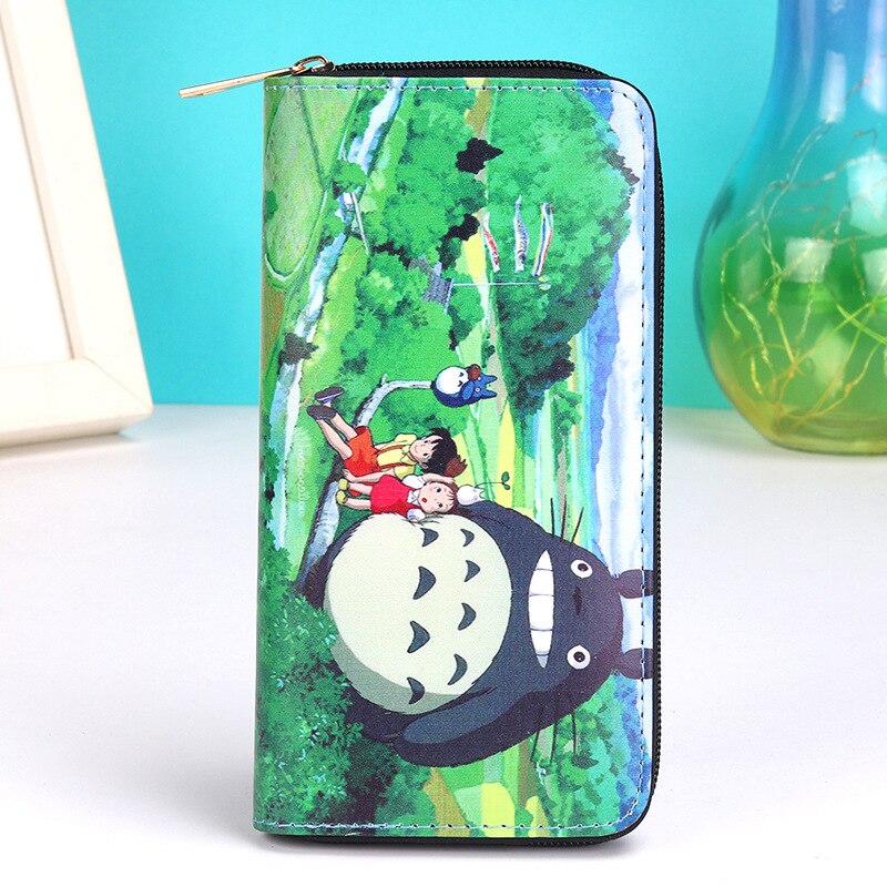 Soft Cat Printed Long Wallets