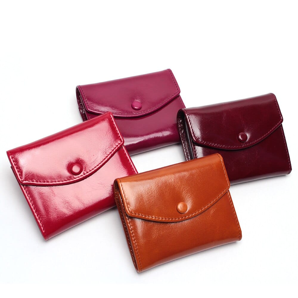 Oil Wax Leather Wallet