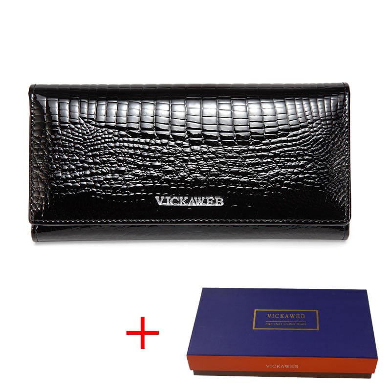 Alligator Patent Leather Wallet
