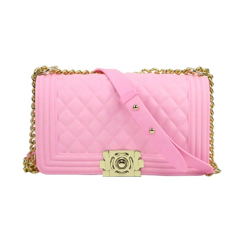Plaid Chain Crossbody Bag for Women