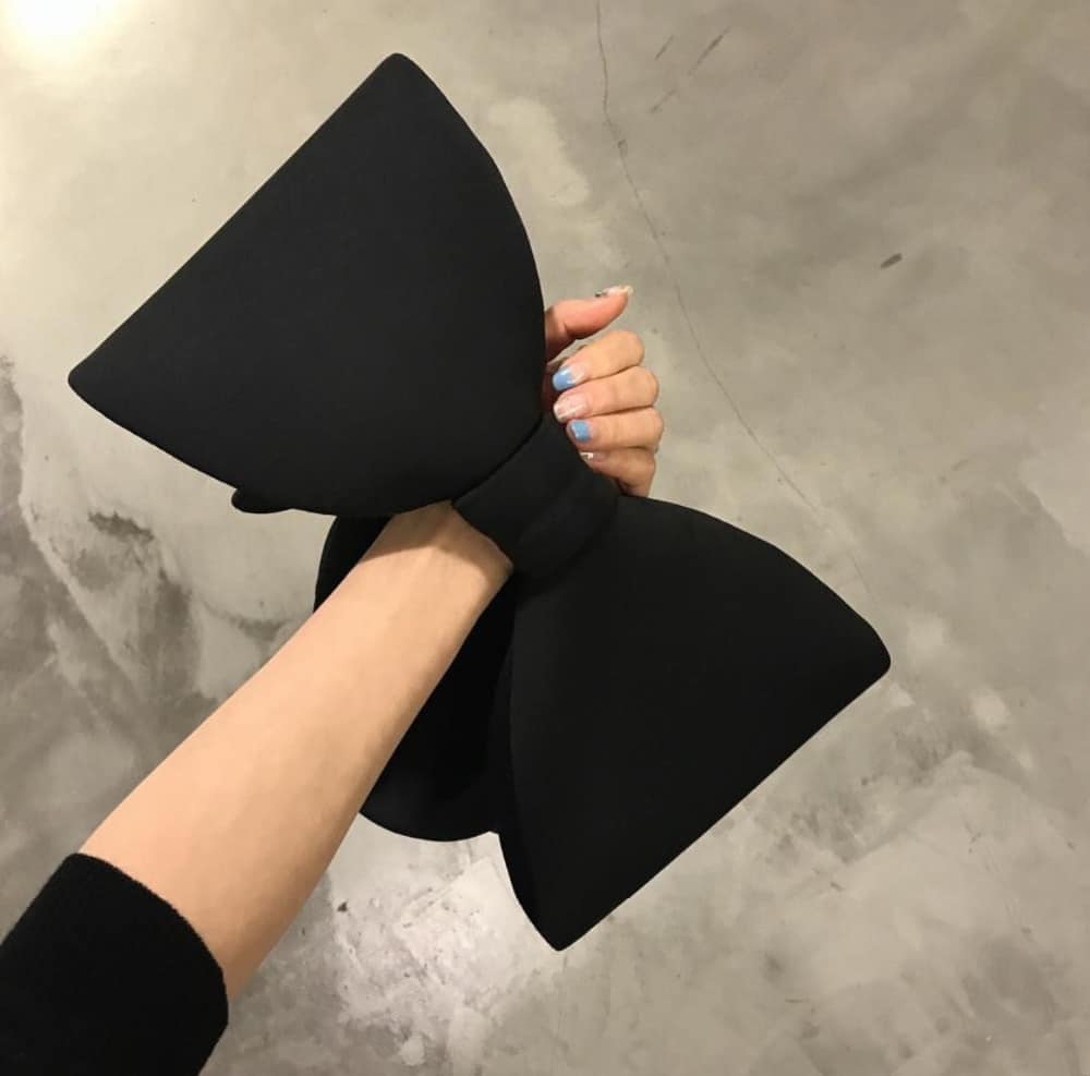 Elegant Bow Shaped Clutch