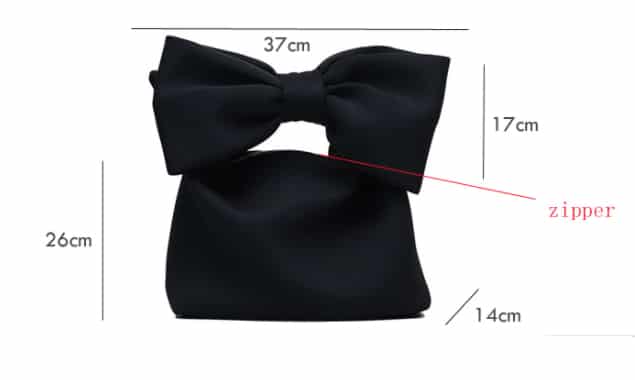 Elegant Bow Shaped Clutch