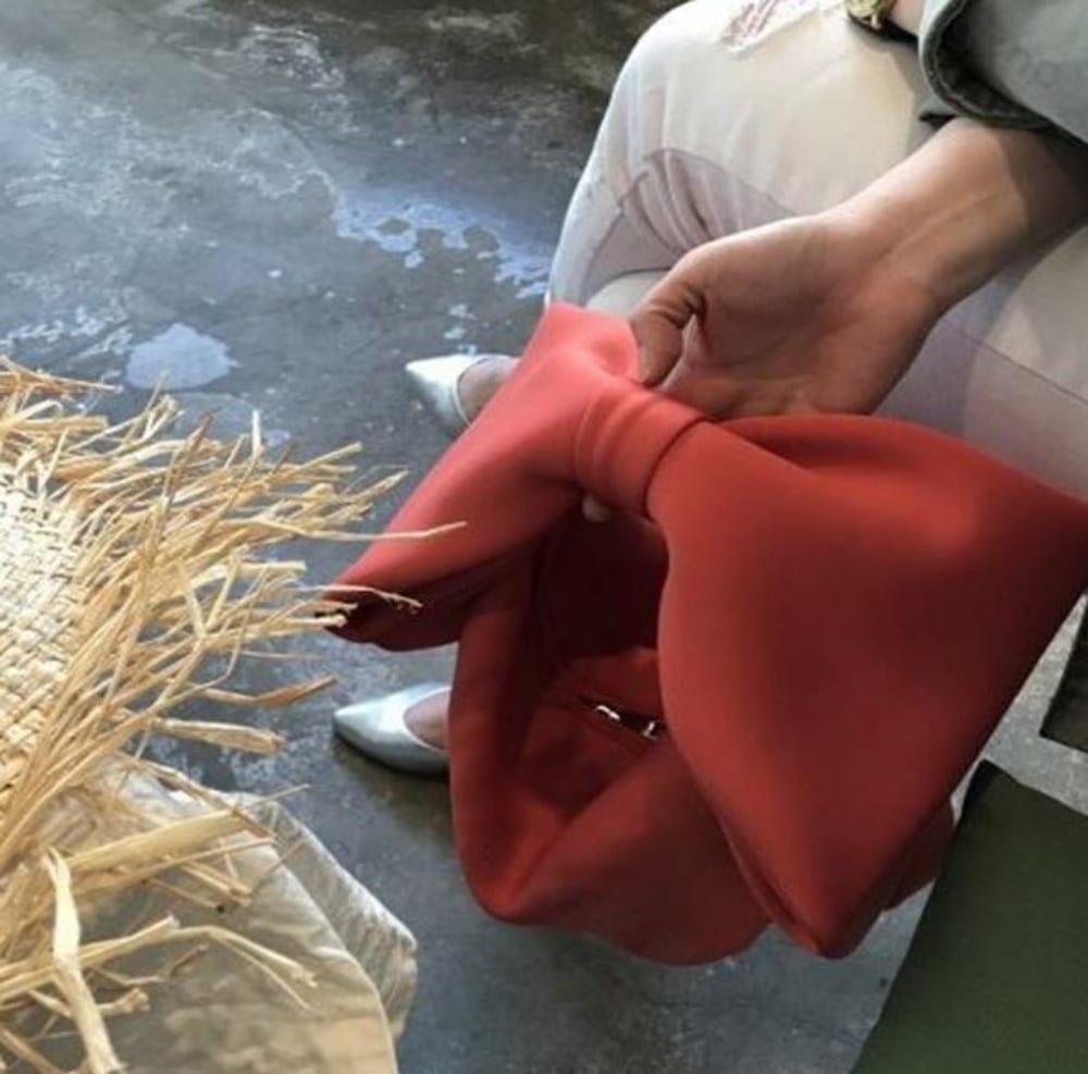 Elegant Bow Shaped Clutch