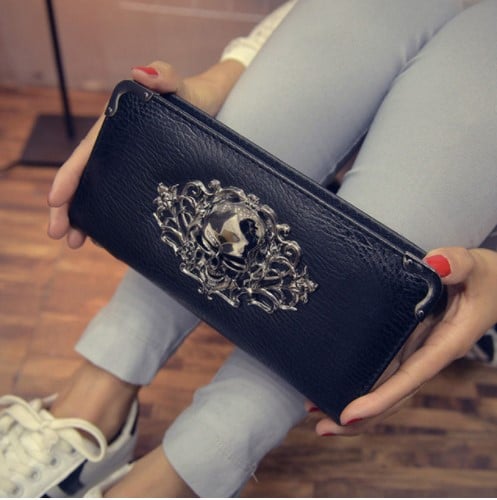 Metal Skull Punk Clutch