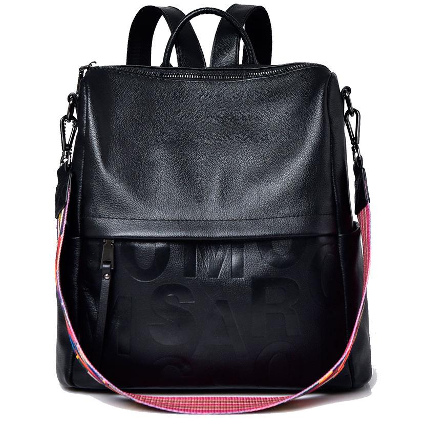 Simple Leather Backpack