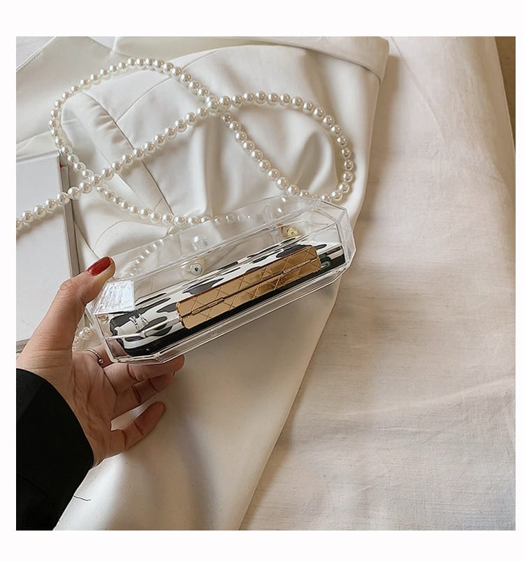 Transparent Acrylic Clutch