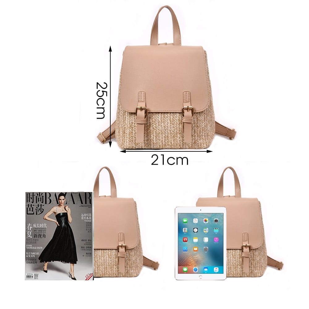 Light Leather Backpack