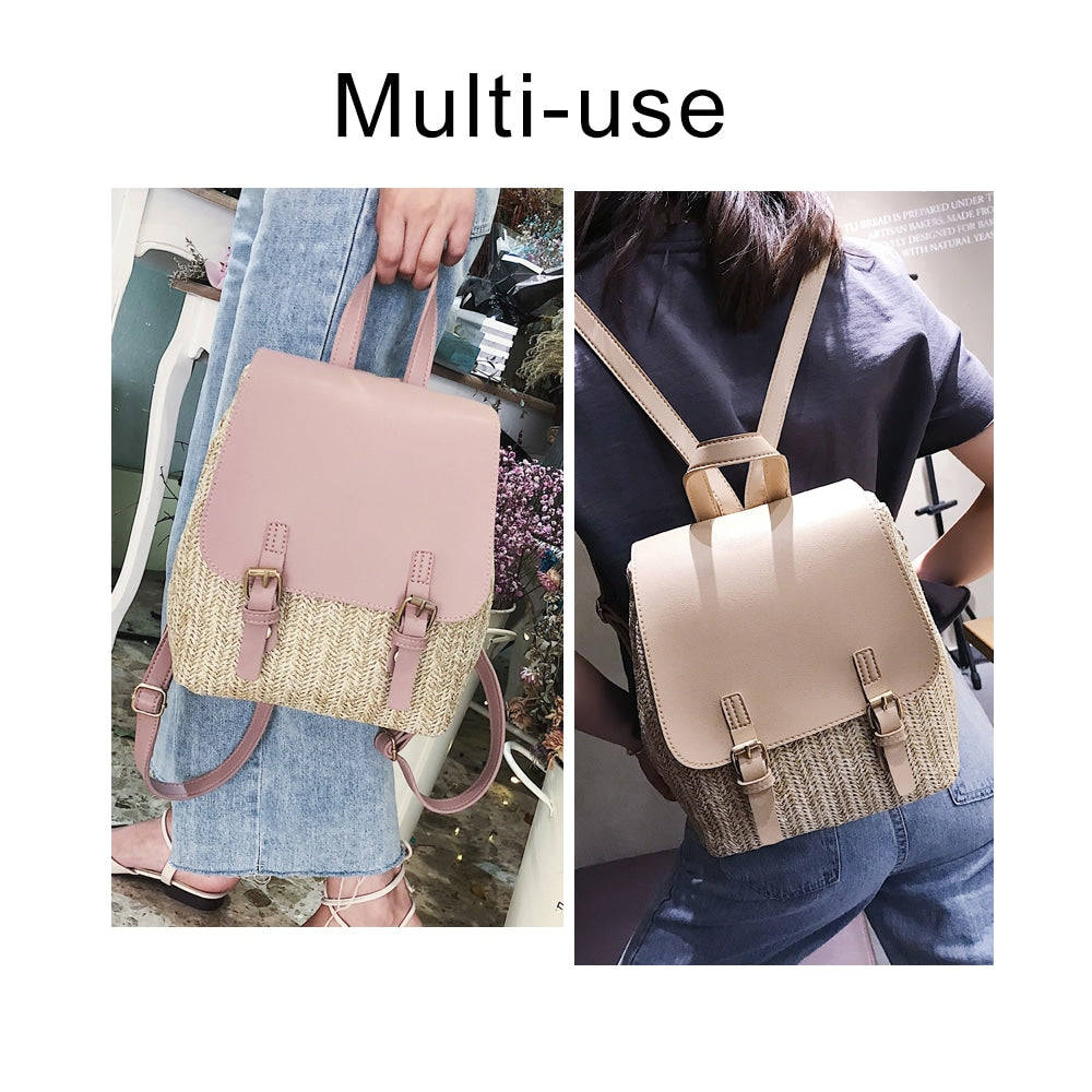 Light Leather Backpack