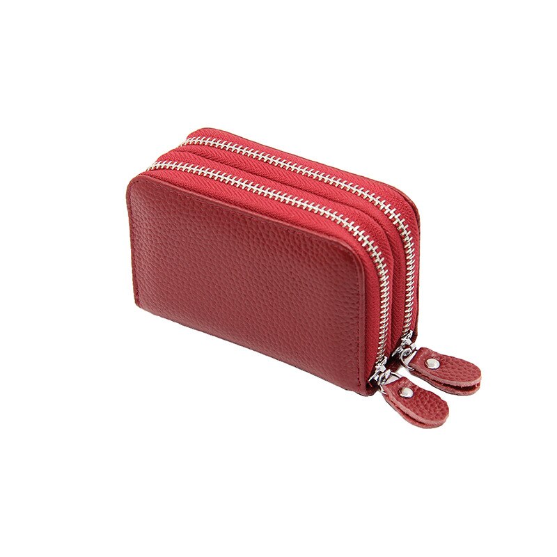 Business Colorful Genuine Leather Wallet