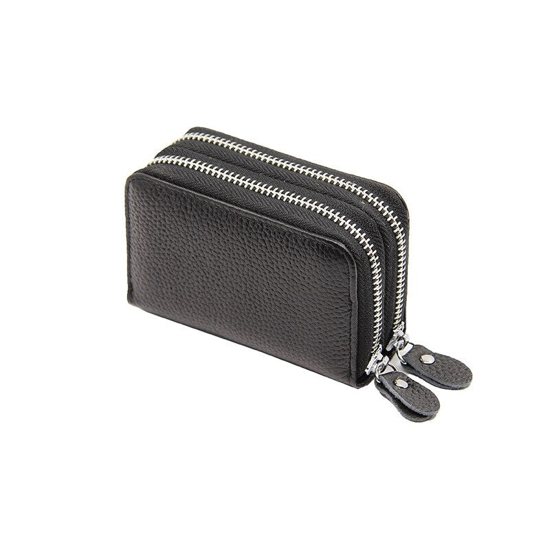 Business Colorful Genuine Leather Wallet