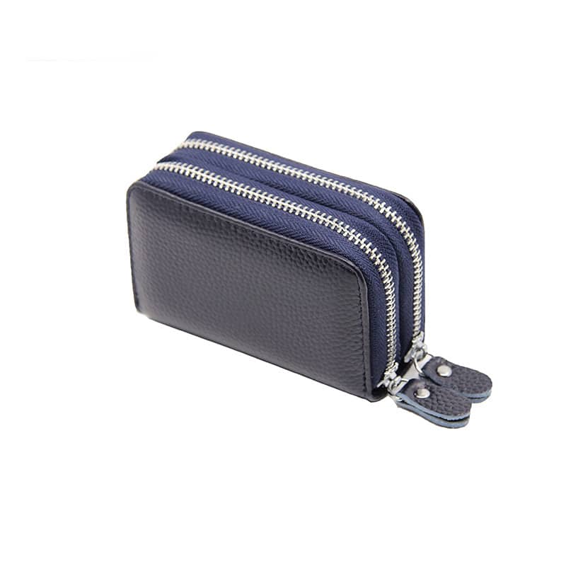 Business Colorful Genuine Leather Wallet
