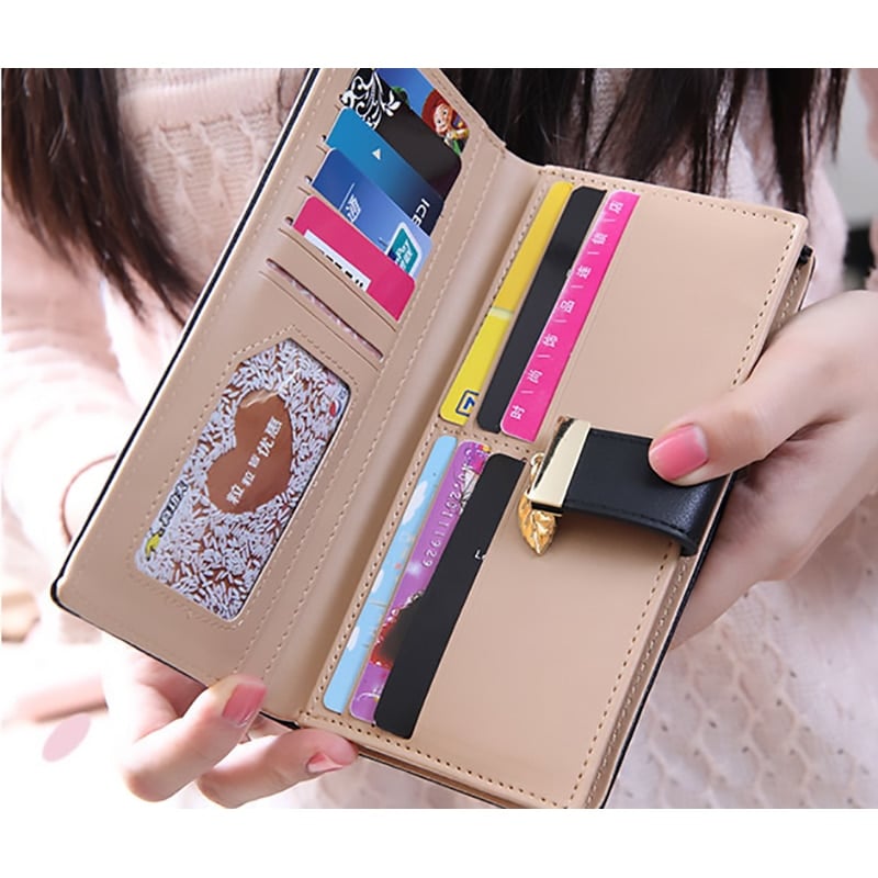 Leaves Patterned Wallet