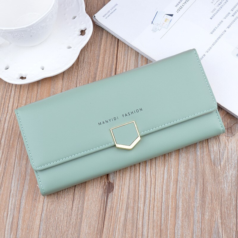 Large Capacity Double Zipper Wallet