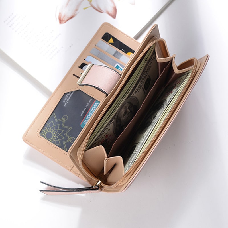 Leather Card Holder Purse