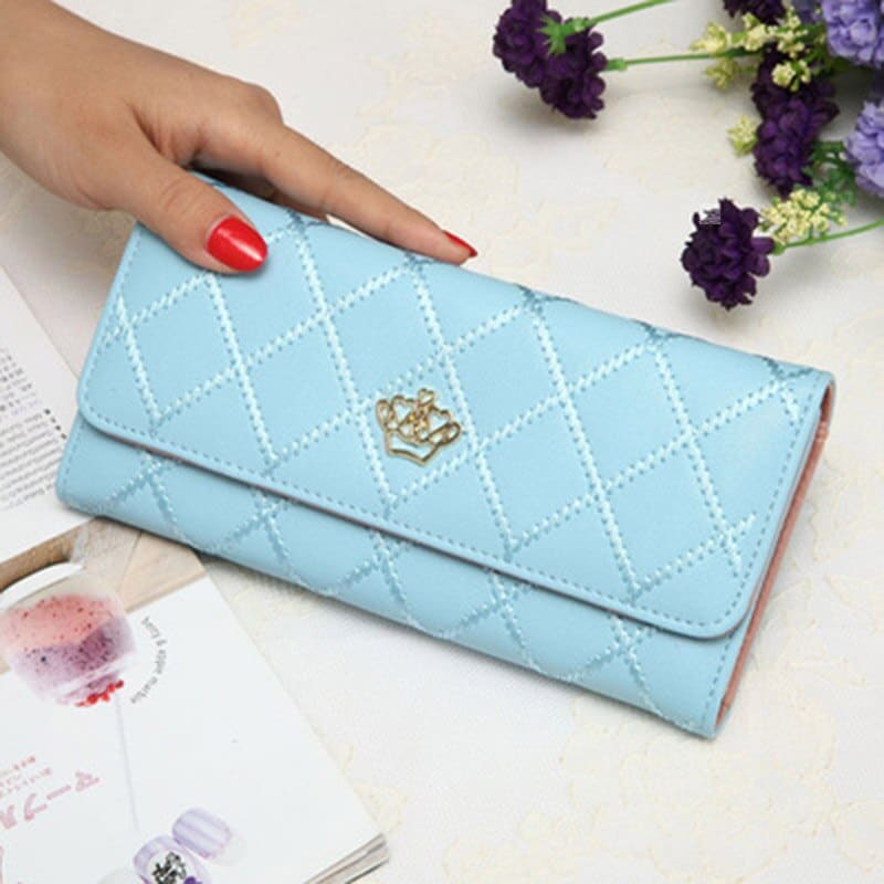 Royal Plaid Long Wallet