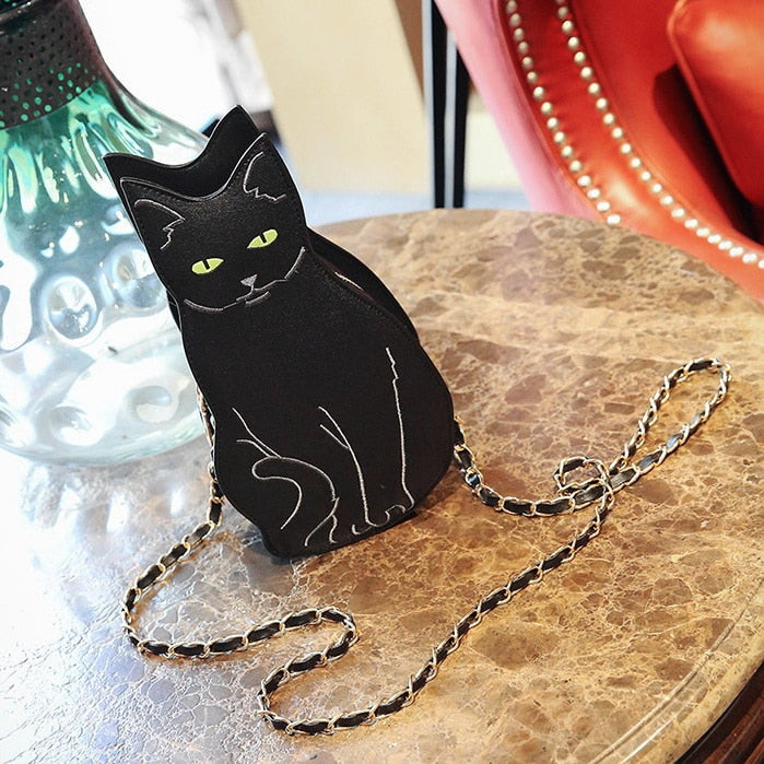 Cat Shaped Shoulder Bag