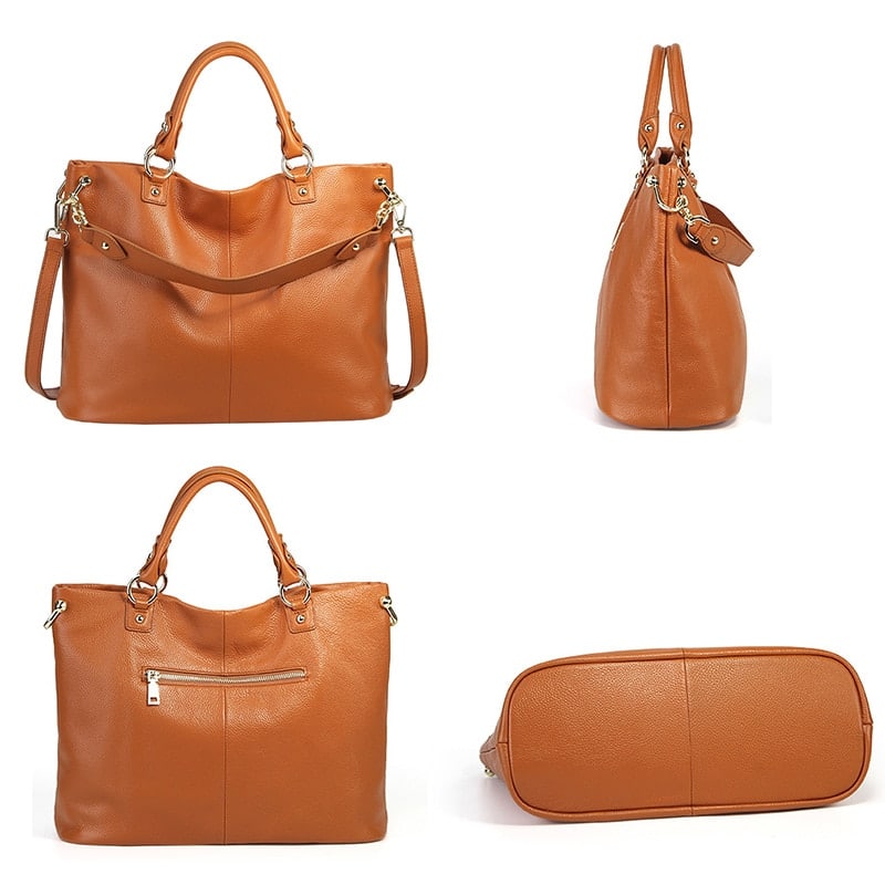 Genuine Leather Tote Bag
