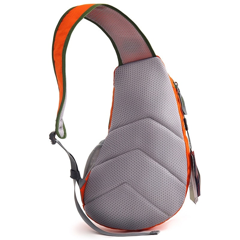 Cute Bright Waterproof Nylon Sling Bag