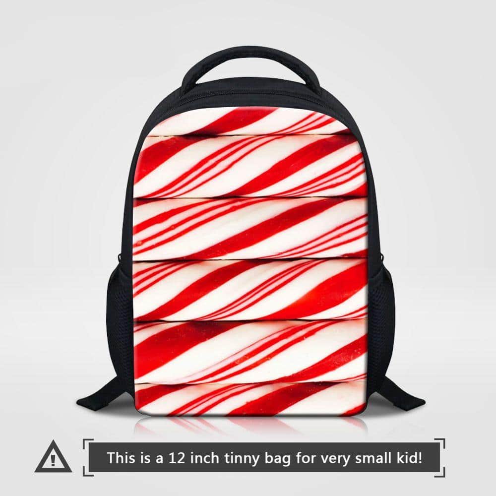 Cute Candy Themed Compact Casual Backpack
