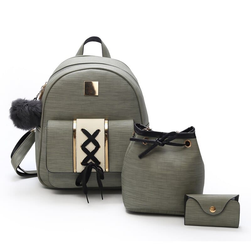 PU Leather Backpack