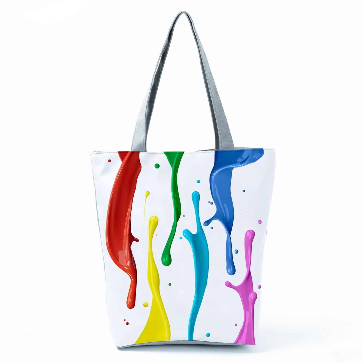 Beach Printed Canvas Handbags