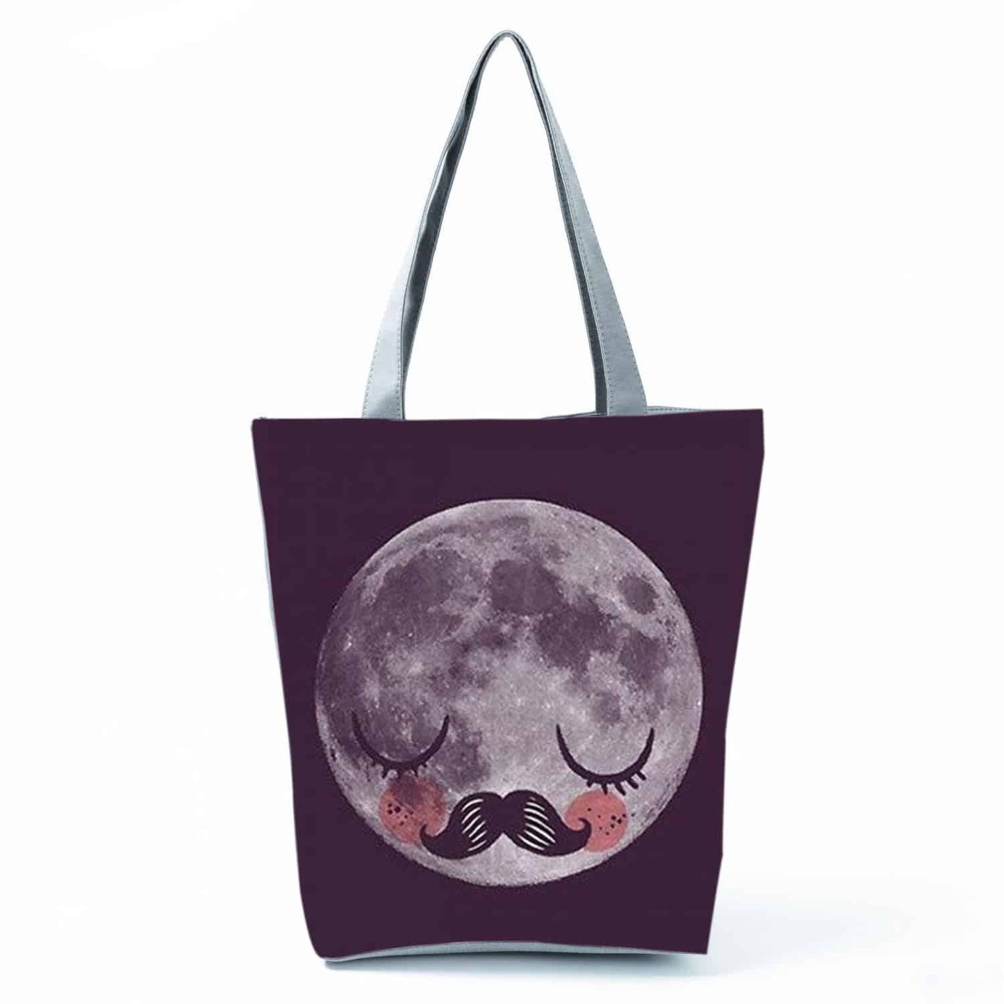 Beach Printed Canvas Handbags