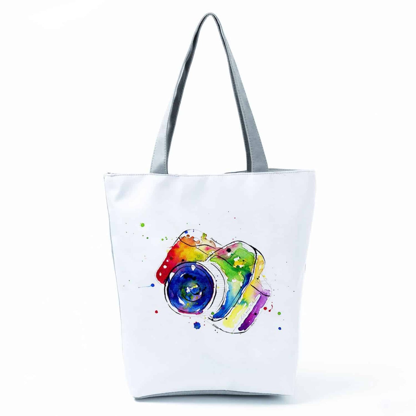 Beach Printed Canvas Handbags