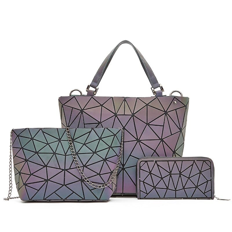 Mosaic Design Tote Bag 2/3 Pcs Set