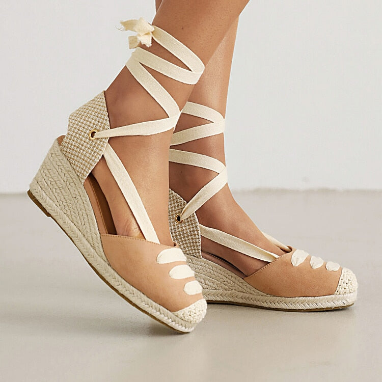 Abigail Espadrille Platform Sandals - 3 Colors