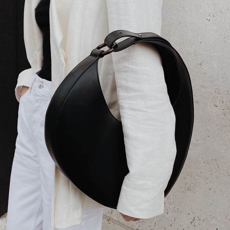 Aulia Half Moon Shoulder Bag - 3 Colors
