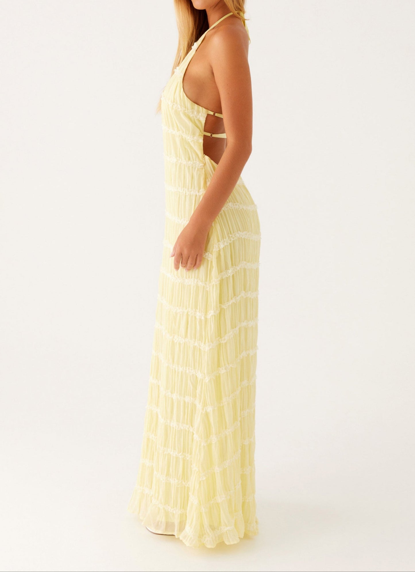 Paula Maxi Dress - Yellow