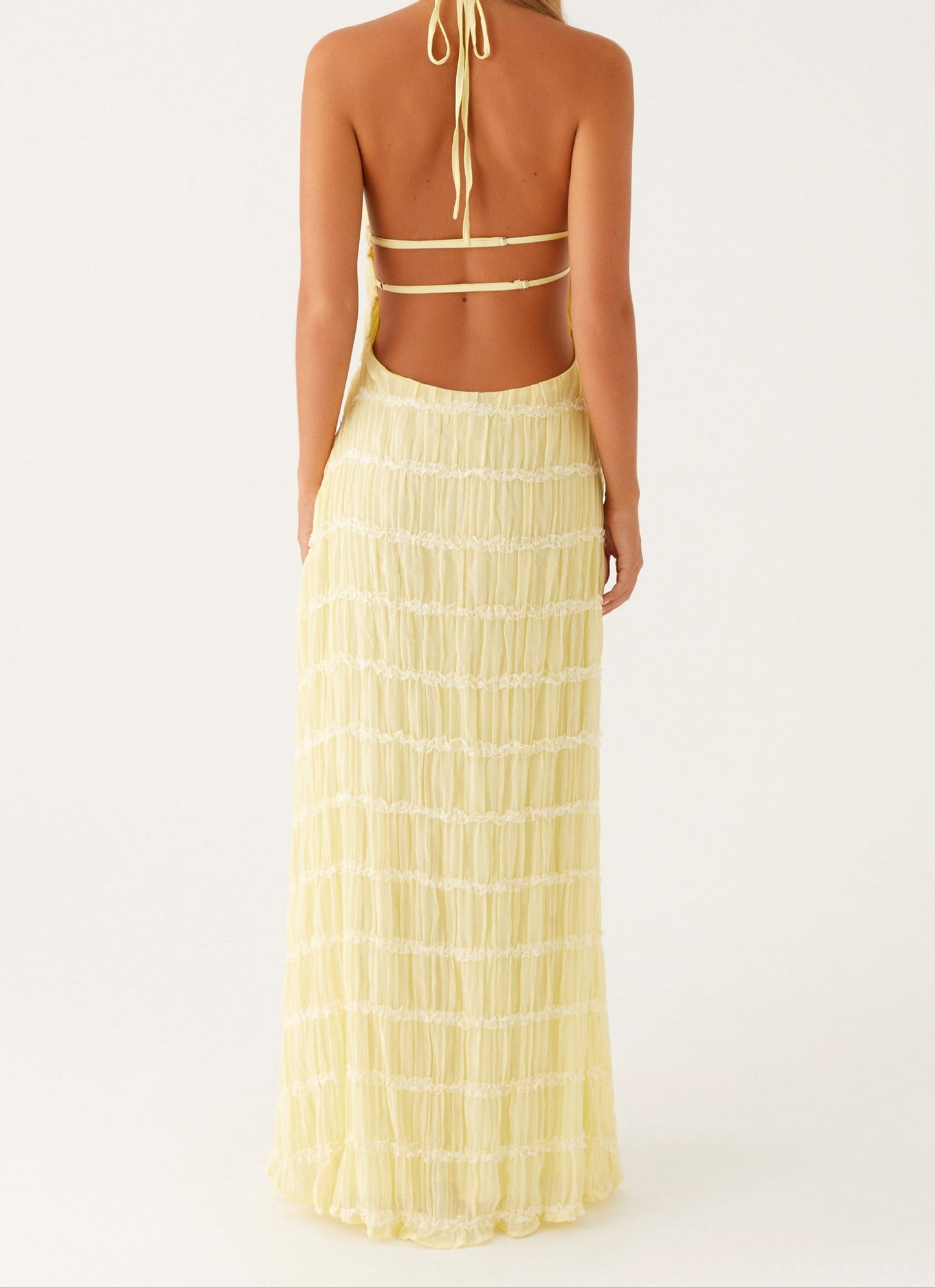Ortensia Maxi Dress - Yellow
