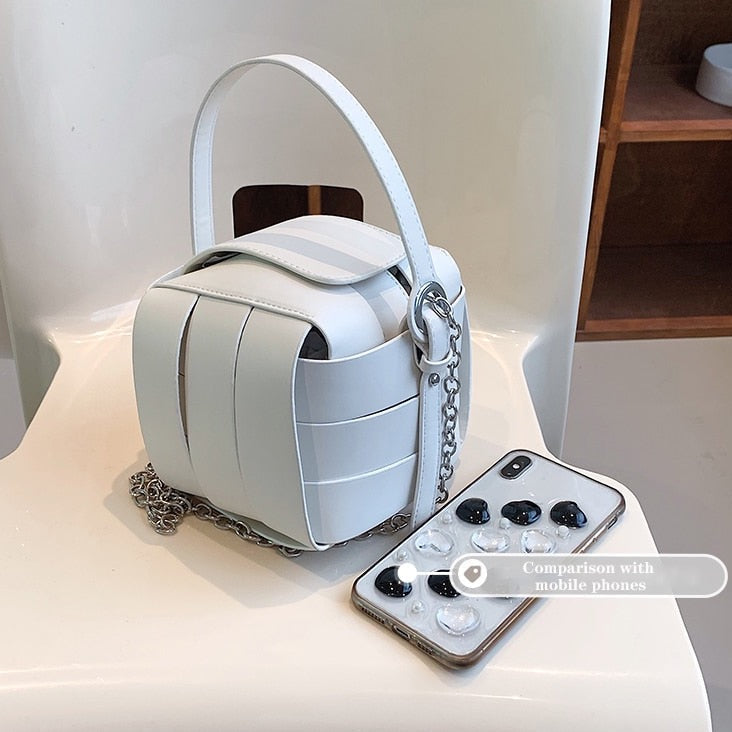 Catori Paneled Dumpling Mini Bags - 5 Colors